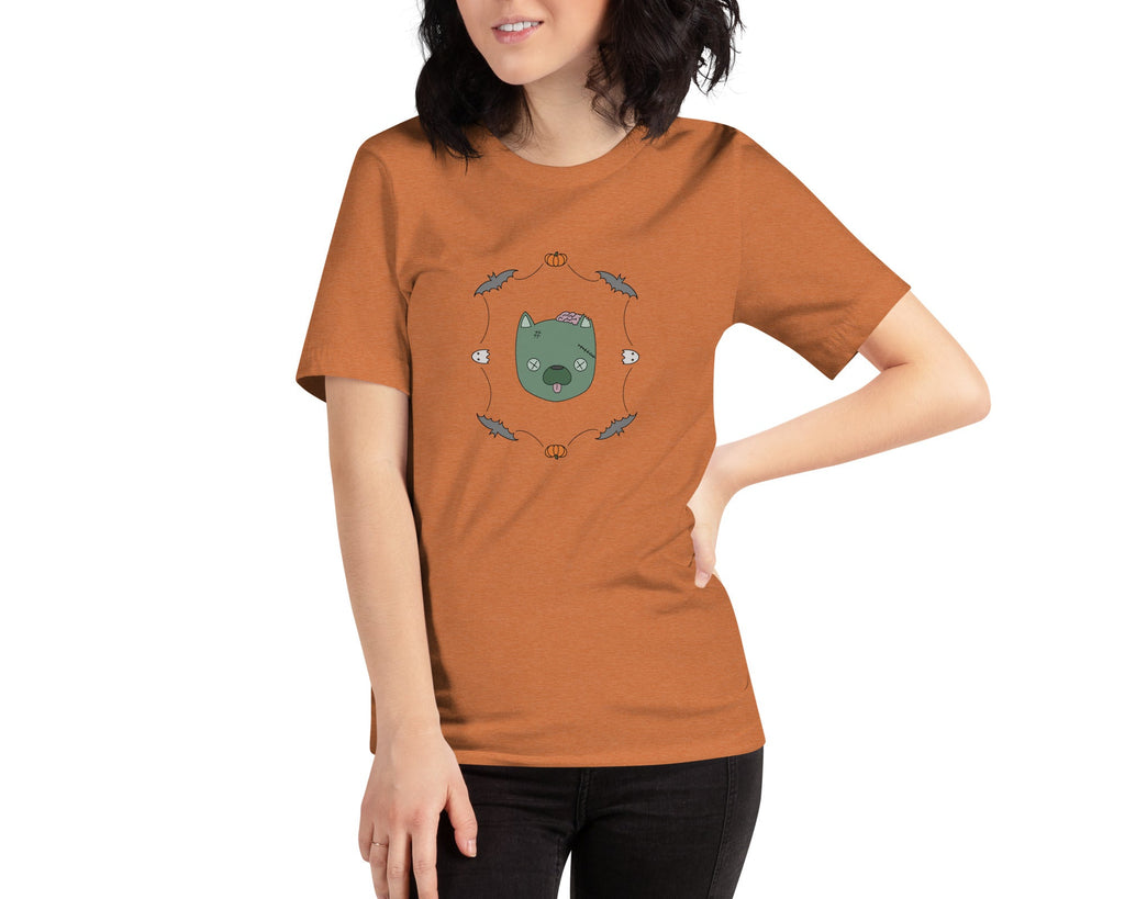 Zombie Cat Unisex T-shirt