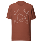 Figure with Tulips / Unisex t-shirt