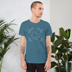 Figure with Tulips / Unisex t-shirt