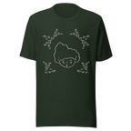 Figure with Tulips / Unisex t-shirt