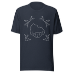 Figure with Tulips / Unisex t-shirt