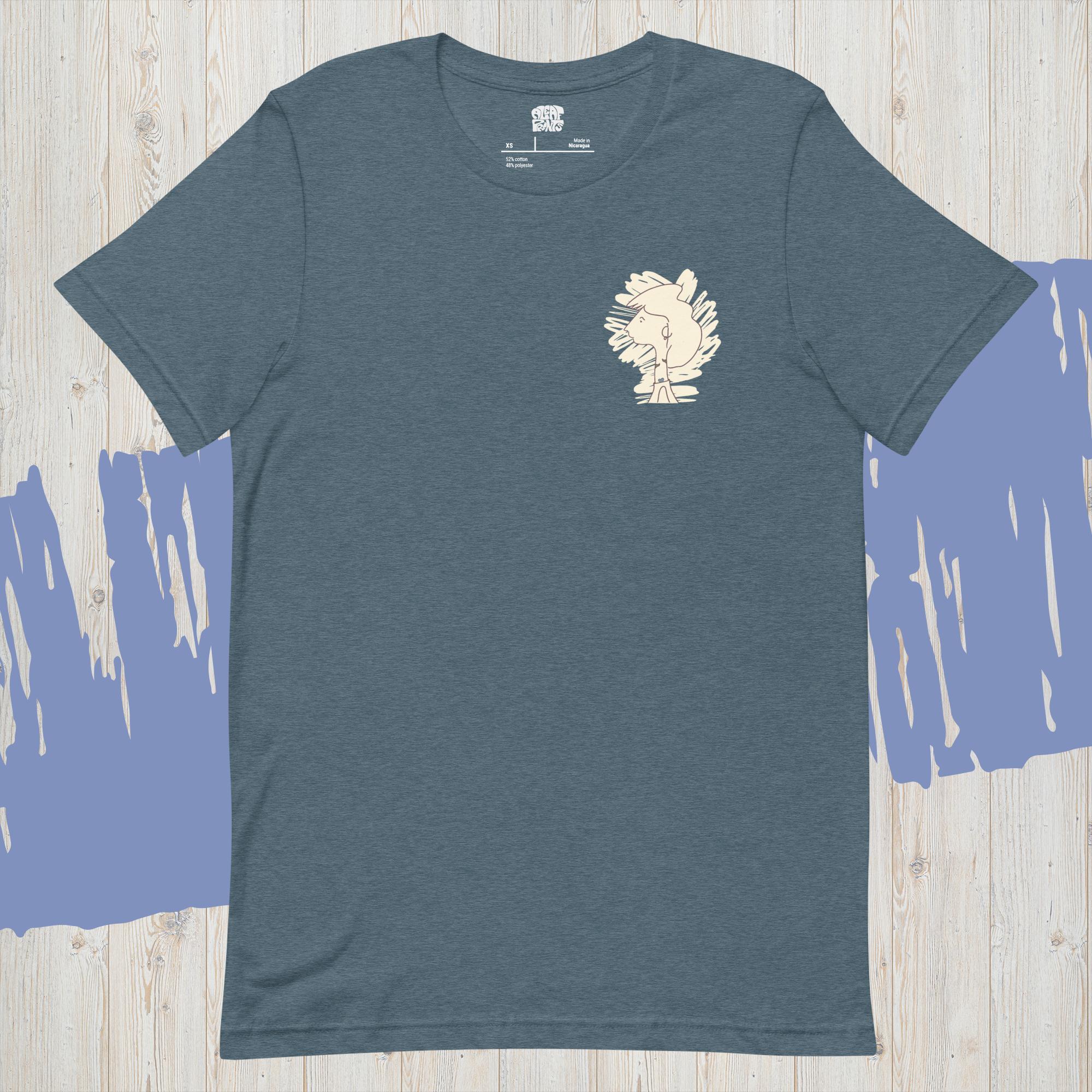 Head in Profile / Unisex t-shirt