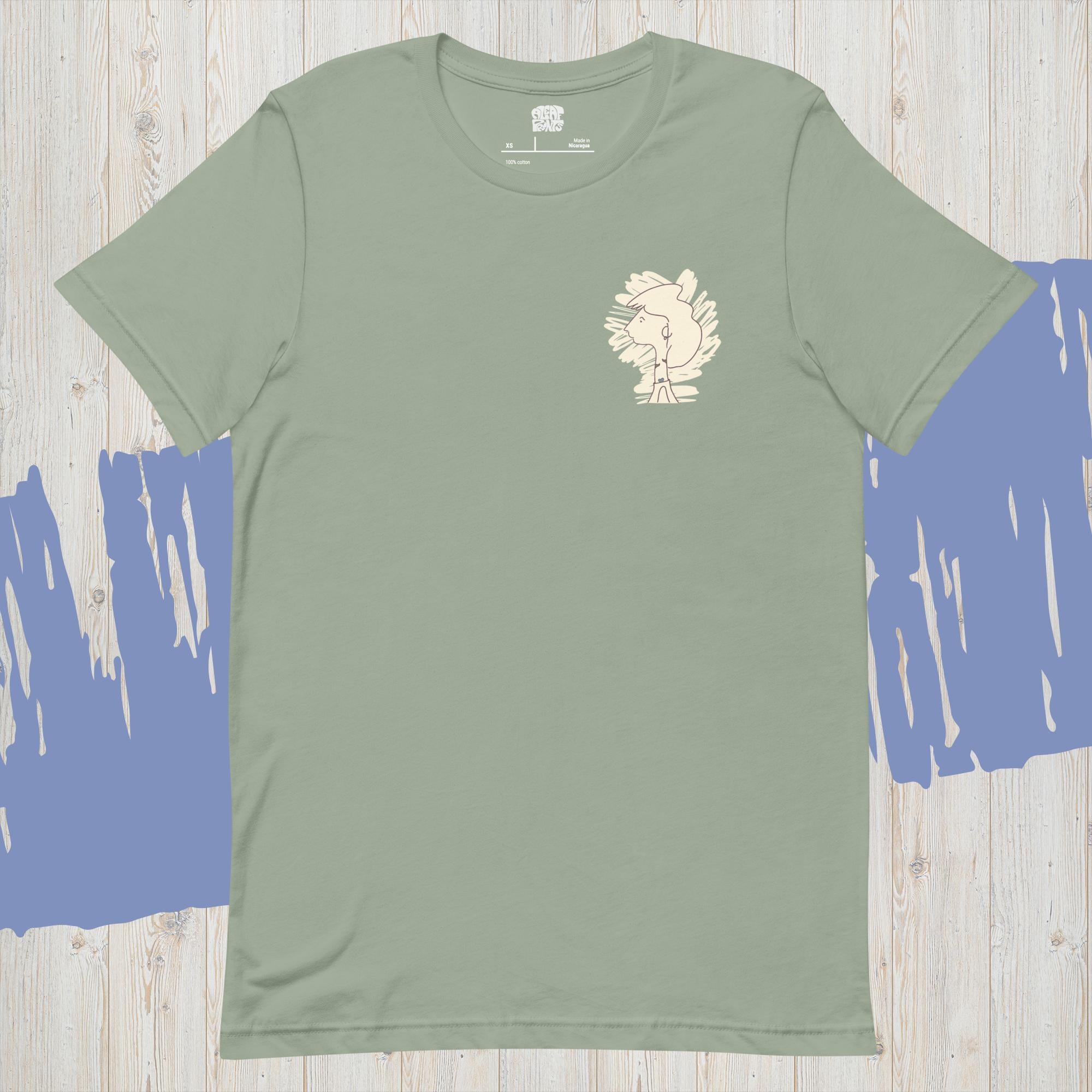 Head in Profile / Unisex t-shirt