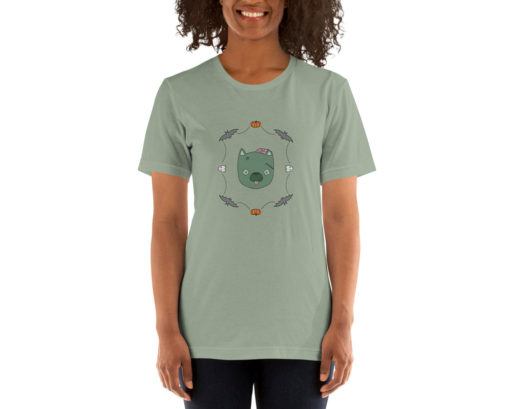 Zombie Cat Unisex T-shirt
