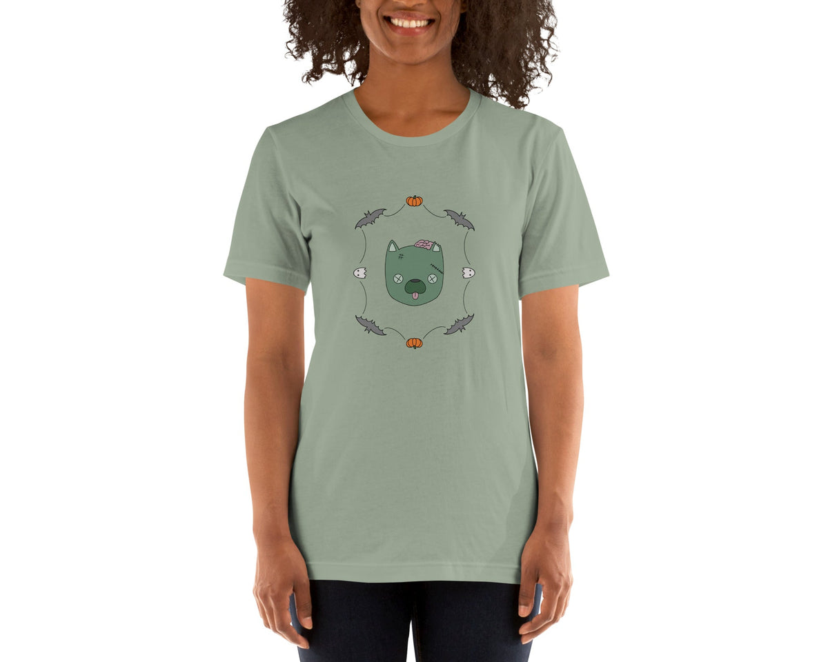 Zombie Cat Unisex T-shirt