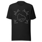 Figure with Tulips / Unisex t-shirt